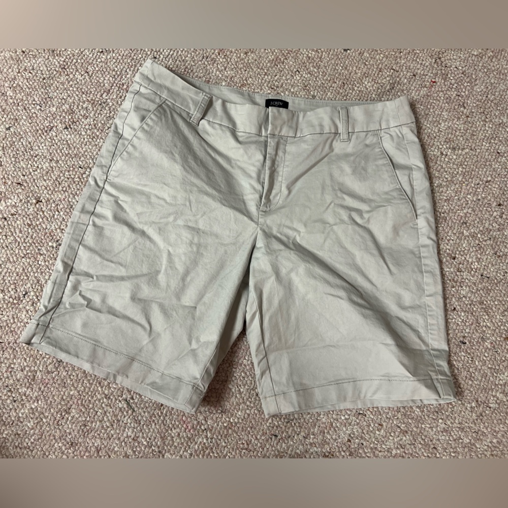Jcrew light gray shorts